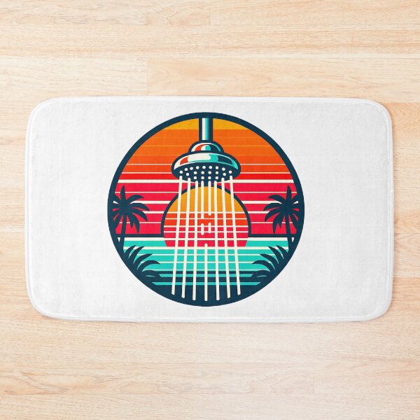 Item preview, Retro design shower before sunset designed and sold by Matzi-MV.