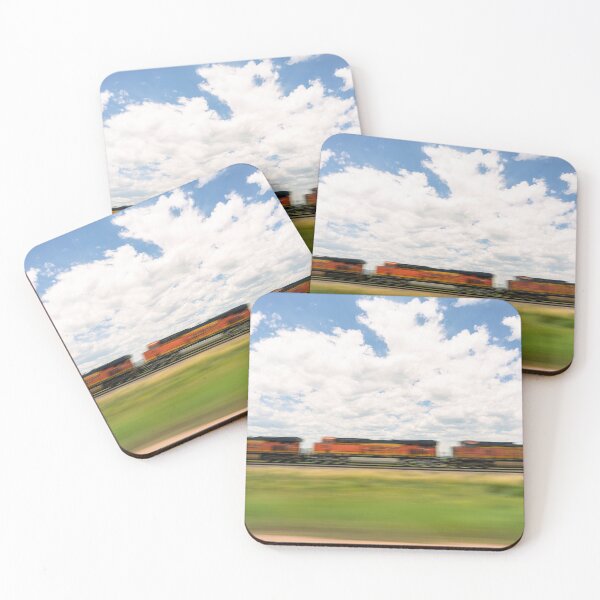 Item preview, Three Trains in Motion designed and sold by paradisevibe.