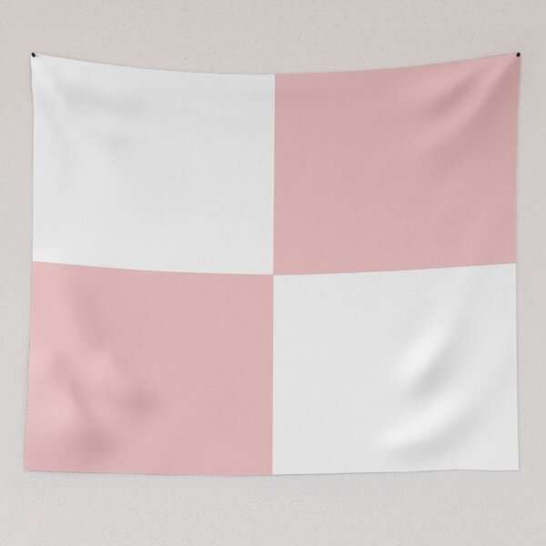 Item preview, BABY PINK and WHITE LARGE CHECKERS  designed and sold by RachelMacht.