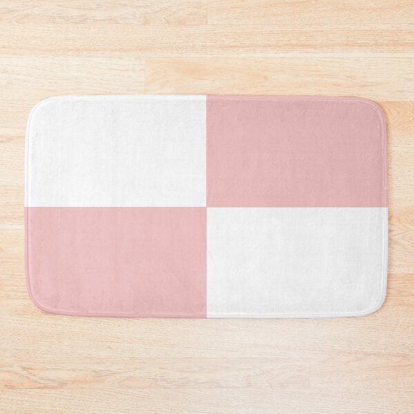 Item preview, BABY PINK and WHITE LARGE CHECKERS  designed and sold by RachelMacht.