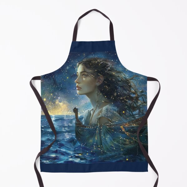 Item preview, Celestial Navigator on a Moonlit Voyage designed and sold by AndreaMart.