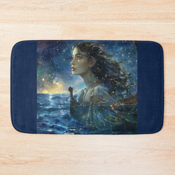 Item preview, Celestial Navigator on a Moonlit Voyage designed and sold by AndreaMart.