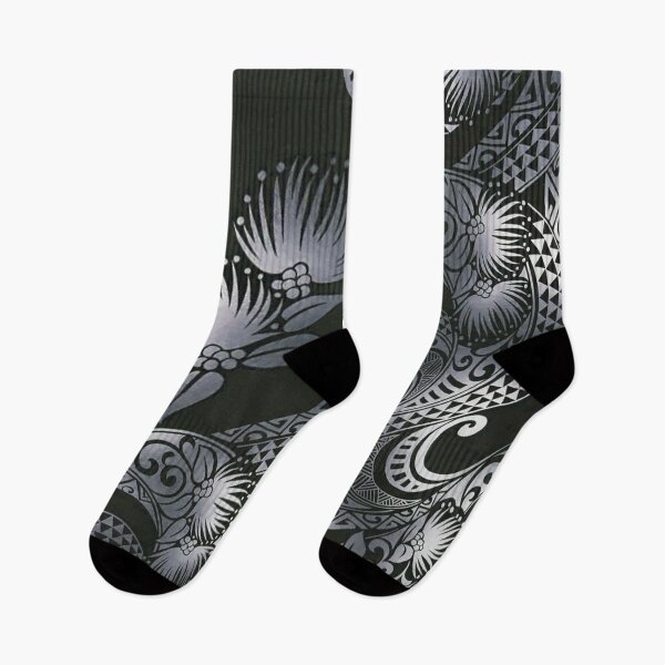 Item preview, Lava Grey Hawaiian Tattoo Tapa Overlay designed and sold by J Marielle Designs.