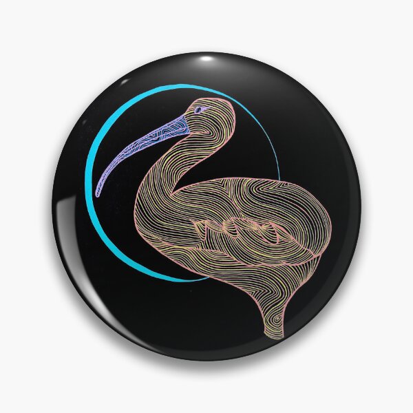 Item preview, Ibis - animal line art designed and sold by bv-art.