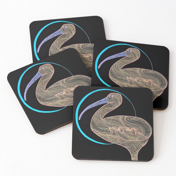 Item preview, Ibis - animal line art designed and sold by bv-art.