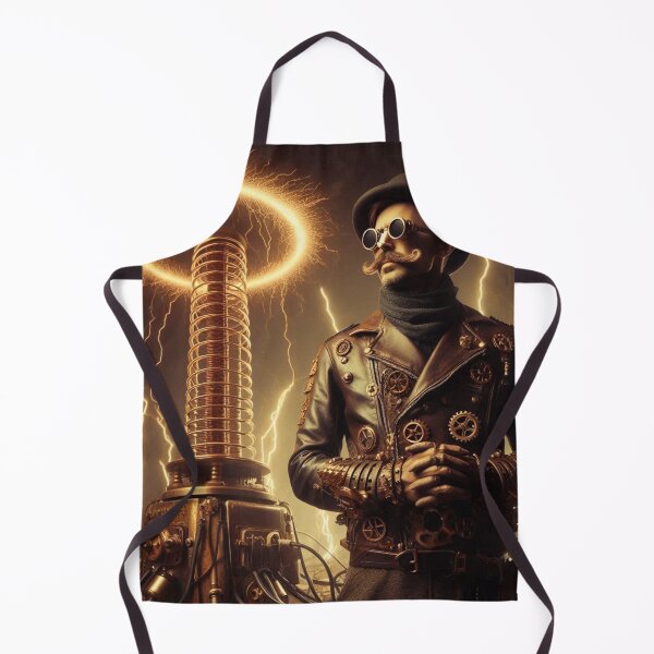 Item preview, Steampunk nikola tesla designed and sold by sevenmountains.