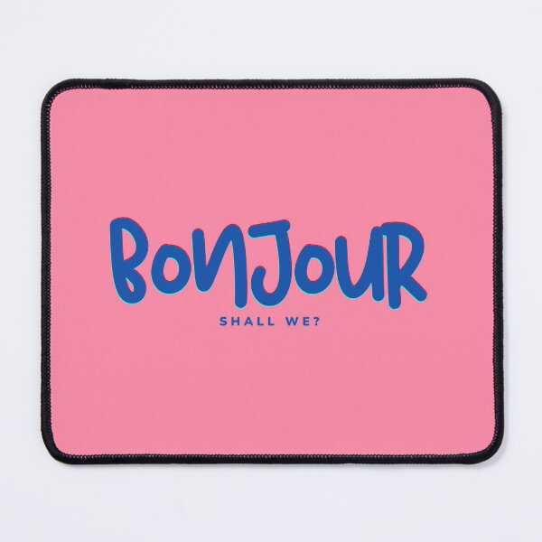 Item preview, BONJOUR - shall we?  | Flirty Vibes  designed and sold by GlobalCurator.