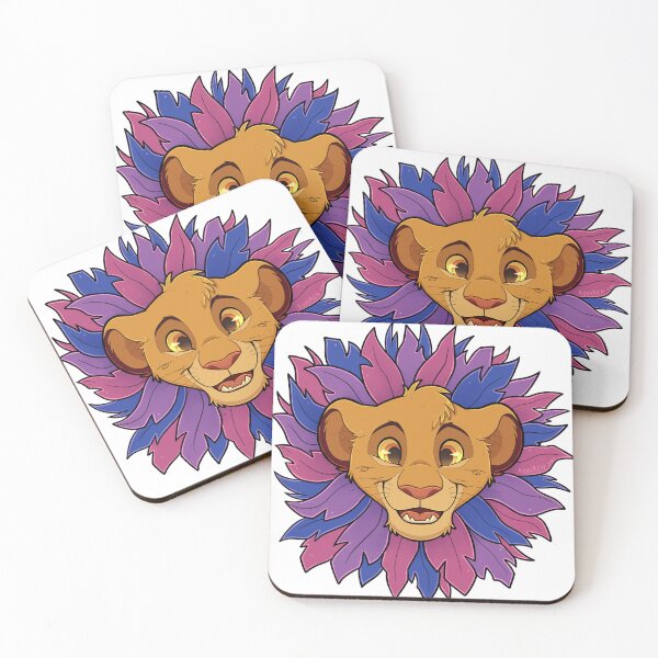 Item preview, Pride Lion - Bi Mane designed and sold by kovuren.