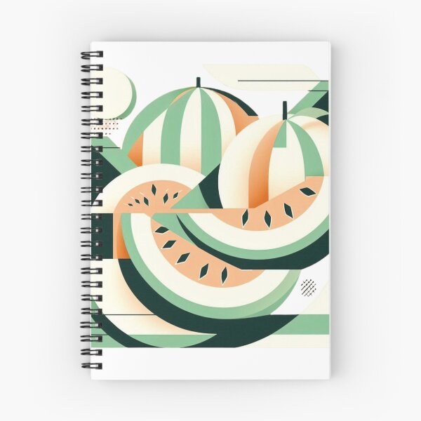 Item preview, Modern Abstract Watermelon Art - Trendy Green Fruit Decor designed and sold by MiszungART.