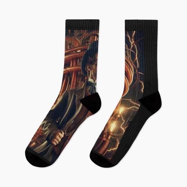 Item preview, Steampunk nikola tesla designed and sold by sevenmountains.
