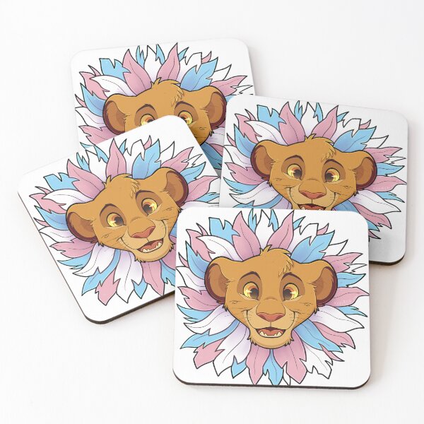 Item preview, Pride Lion - Trans Mane designed and sold by kovuren.