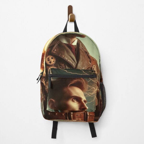 Item preview, Steampunk nikola tesla designed and sold by sevenmountains.