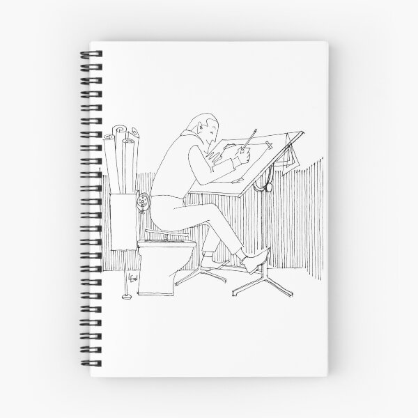Item preview,  "Architect" from ESE RINCON SONRIENTE by Ramon E. Leon (my dad!) designed and sold by rleonthc.