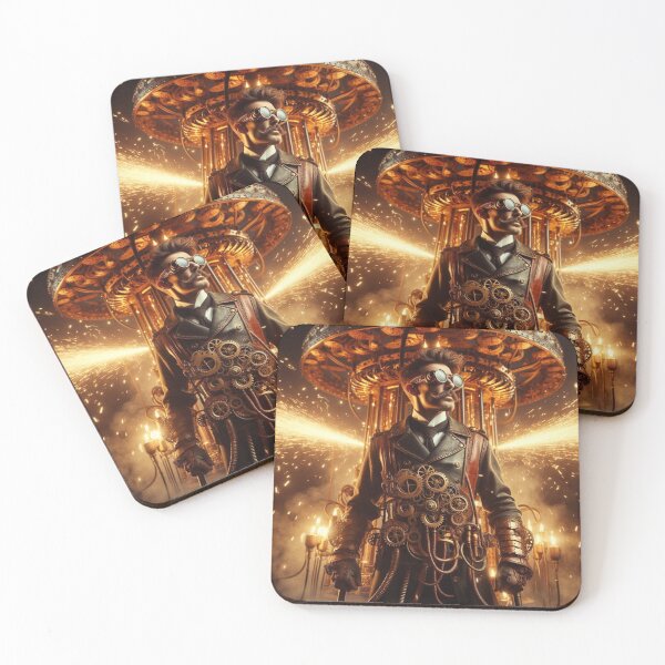 Item preview, Steampunk nikola tesla designed and sold by sevenmountains.