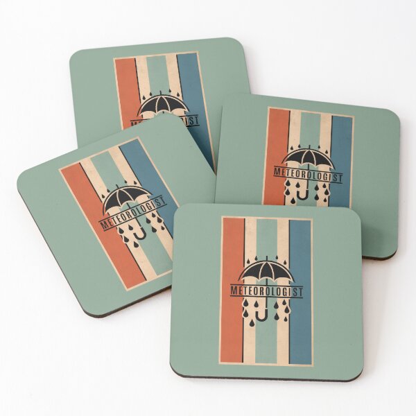 Item preview, Meteorologist Retro Style Design designed and sold by Anniko Art Studio.