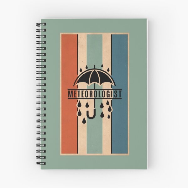 Item preview, Meteorologist Retro Style Design designed and sold by Anniko Art Studio.