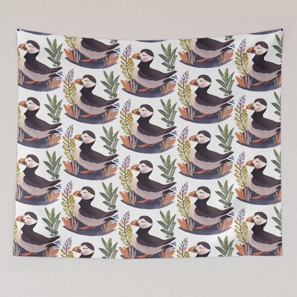 Item preview, WALK IN THE NATURE | PUFFIN designed and sold by MUDUGAMU.