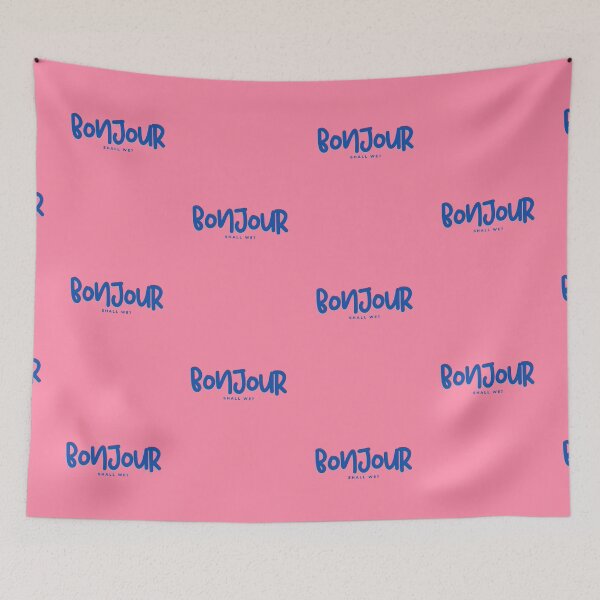 Item preview, BONJOUR - shall we?  | Flirty Vibes  designed and sold by GlobalCurator.
