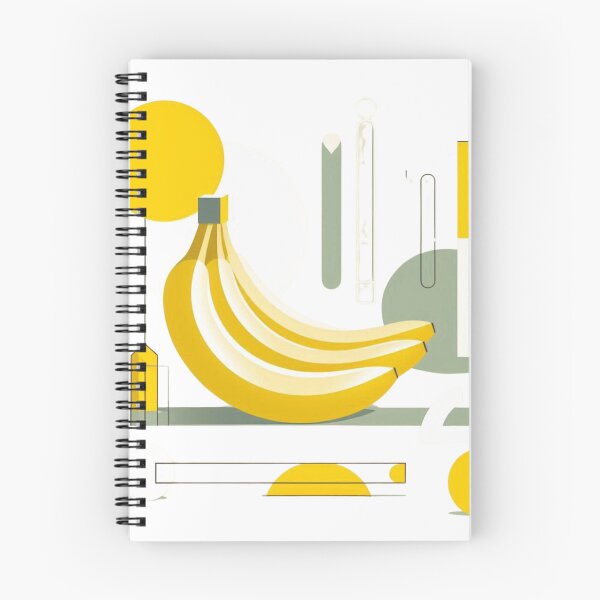Item preview, Premium Banana Artwork - Unique Stationery Designs on Redbubble designed and sold by MiszungART.