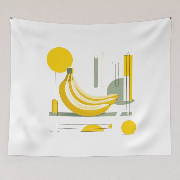 Item preview, Premium Banana Artwork - Unique Stationery Designs on Redbubble designed and sold by MiszungART.