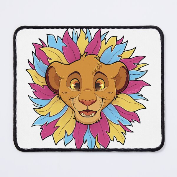 Item preview, Pride Lion - Pan Mane designed and sold by kovuren.