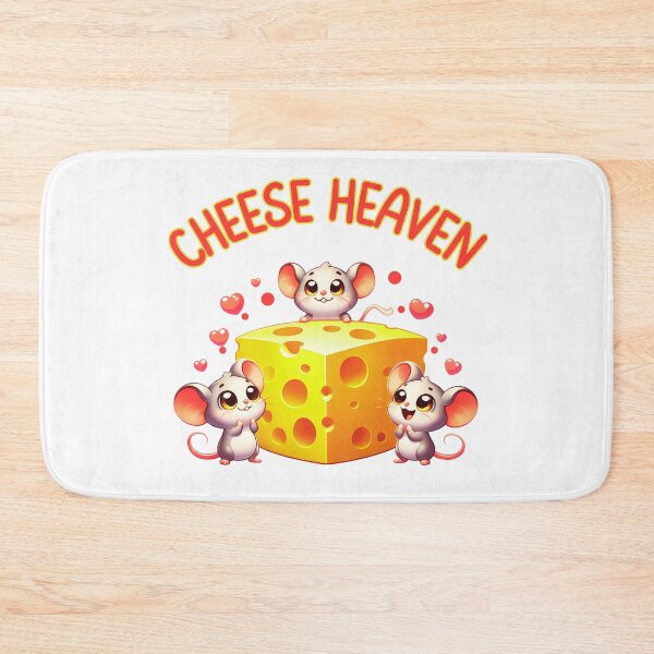 Item preview, Cheese Heaven: Adorable Mice And Cheese Delight designed and sold by elynne9.