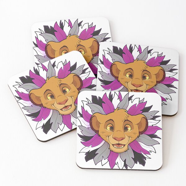 Item preview, Pride Lion - Ace Mane designed and sold by kovuren.