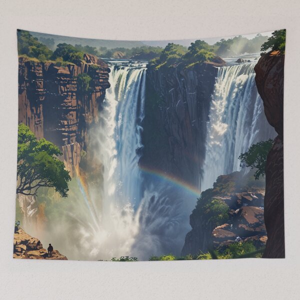 Item preview, Beauty of Victoria Falls in Zimbabwe. designed and sold by PatDoArt.