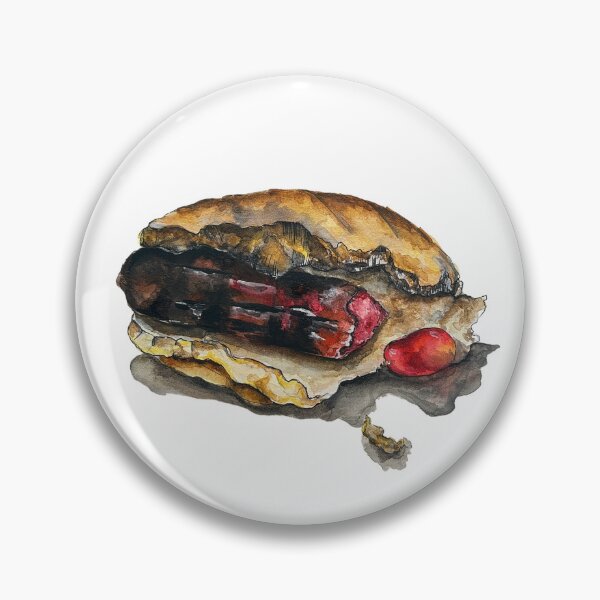 Item preview, Hotdog Watercolor designed and sold by mbigatel.