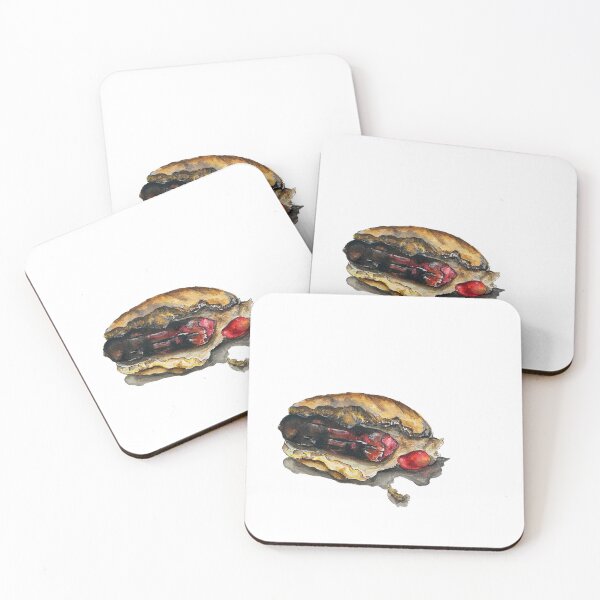 Item preview, Hotdog Watercolor designed and sold by mbigatel.