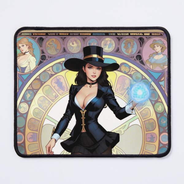 Item preview, Za-Tanna, Daughter of Magic #21 - Cosplay Art Nouveau - Multiverse Collection - Fan AI Art - Pop Art - AI Generated Art designed and sold by skyeworldmedia.