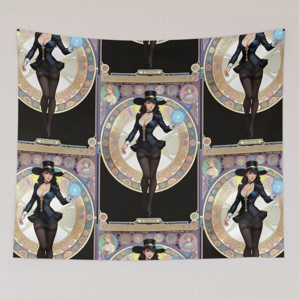 Item preview, Za-Tanna, Daughter of Magic #21 - Cosplay Art Nouveau - Multiverse Collection - Fan AI Art - Pop Art - AI Generated Art designed and sold by skyeworldmedia.