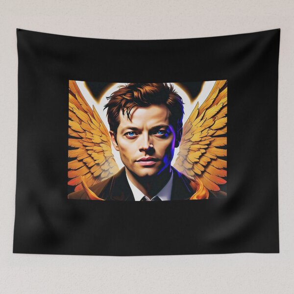 Item preview, Castiel with Wings Supernatural   designed and sold by desire313.