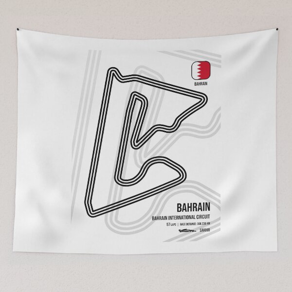 Item preview, Bahrain Race Track designed and sold by Mariel  Toigo.