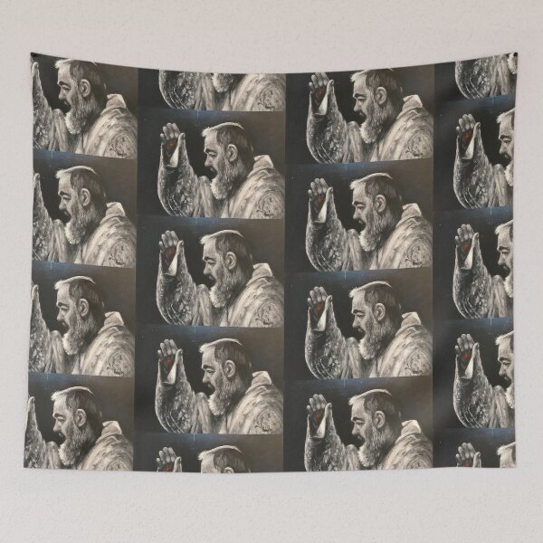 Item preview, The Stigmata of Saint Padre Pio designed and sold by Artdesrapides.