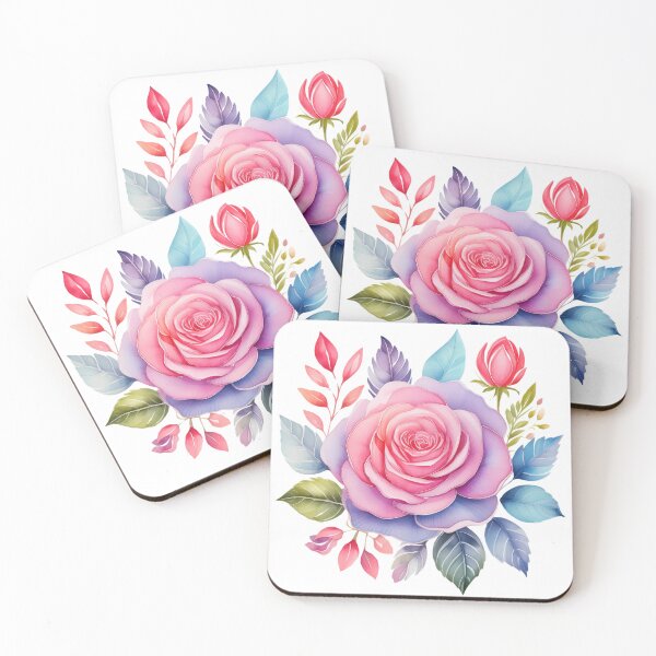Item preview, Rose Watercolor  rose Clipart Bundle - watercolor a  rose on flowers  format instant digital download for commercial use designed and sold by WhiteDoveArt.