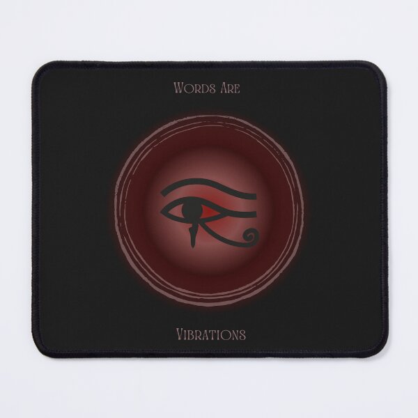 Item preview, Words Are Vibrations. Eye Of Horus, Ancient Egypt. designed and sold by Third-Eye-Realm.