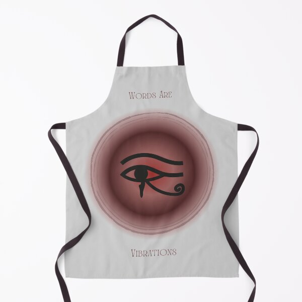 Item preview, Words Are Vibrations. Eye Of Horus, Ancient Egypt. designed and sold by Third-Eye-Realm.