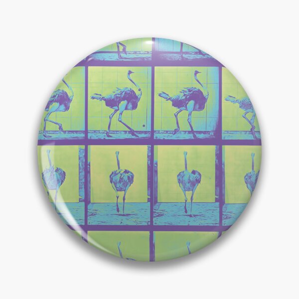 Item preview, Not a Cow: Muybridge's Running Ostrich in Harmony designed and sold by DreamingBeetle.