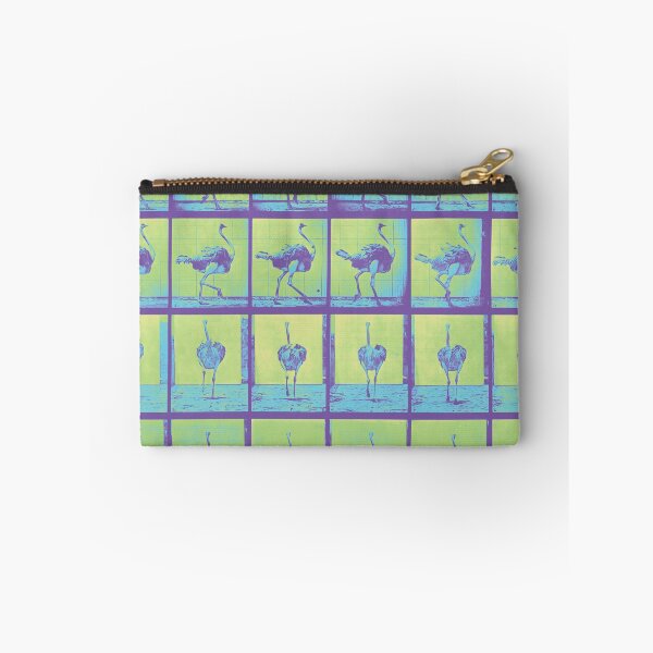 Item preview, Not a Cow: Muybridge's Running Ostrich in Harmony designed and sold by DreamingBeetle.
