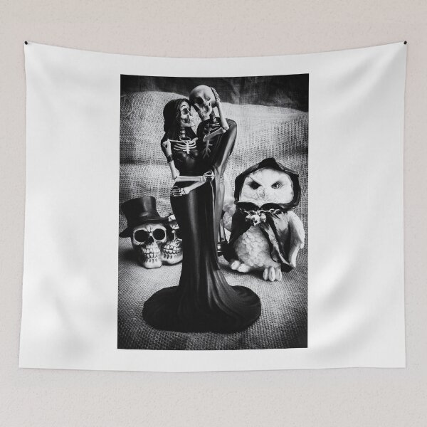 Item preview, Macabre Double Wedding Monochrome designed and sold by Steve Purnell Photography.