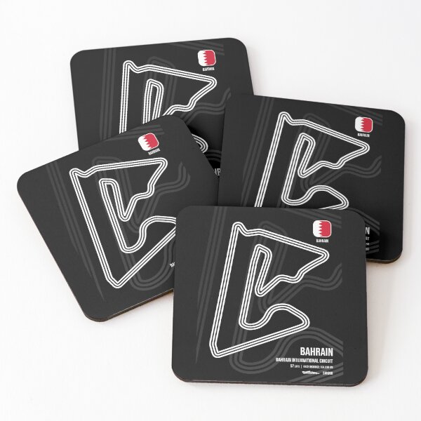 Item preview, Bahrain Race Track (B&W) designed and sold by Mariel  Toigo.