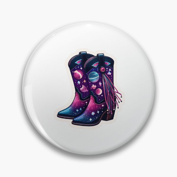 Item preview, Cosmic Cowgirl Boots designed and sold by AddictedToStick.