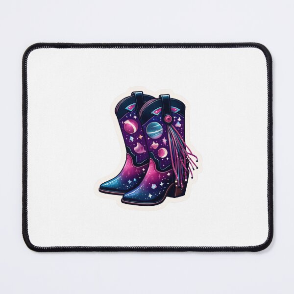 Item preview, Cosmic Cowgirl Boots designed and sold by AddictedToStick.