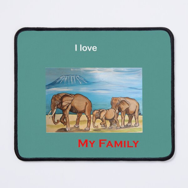 Item preview, I Love My Family designed and sold by annenambiro.