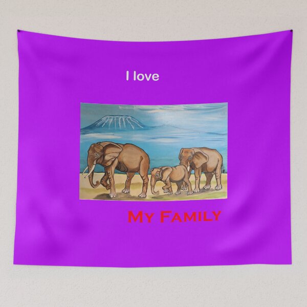 Item preview, I Love My Family designed and sold by annenambiro.