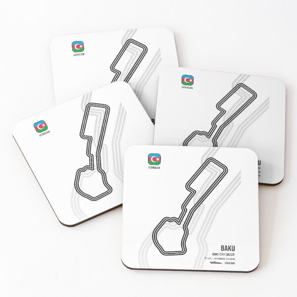 Item preview, Baku Race Track designed and sold by Mariel  Toigo.