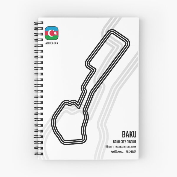Item preview, Baku Race Track designed and sold by Mariel  Toigo.