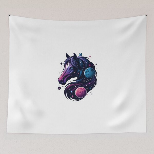 Item preview, Cosmic Horse designed and sold by AddictedToStick.