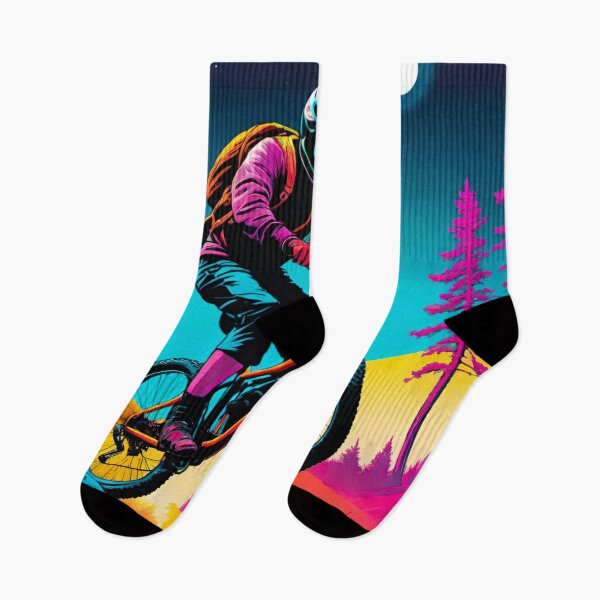 Item preview, Midnight MTB Racer at Moonlight designed and sold by GrizzlyCollective.